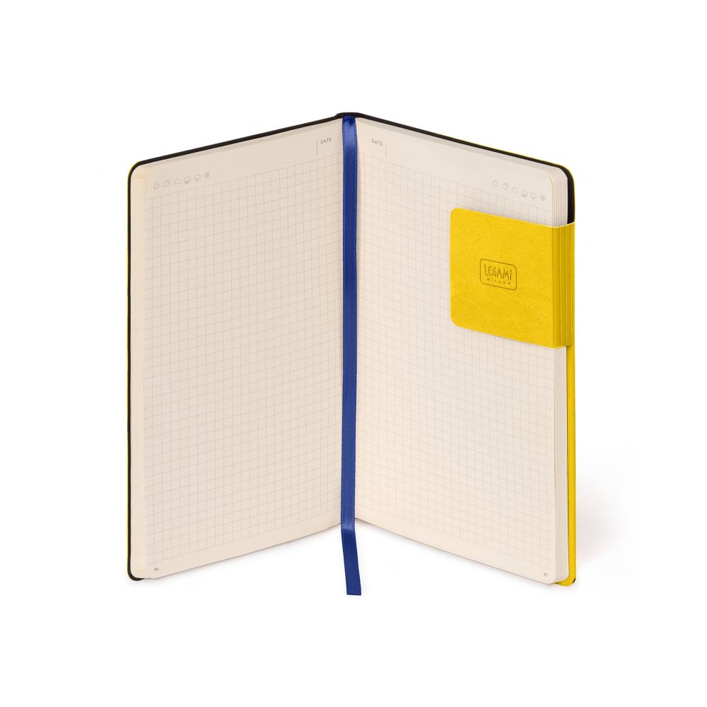 Notesbog, My Notebook, Medium, Ternet, Yellow Fresia (MYNOT0238) - 5