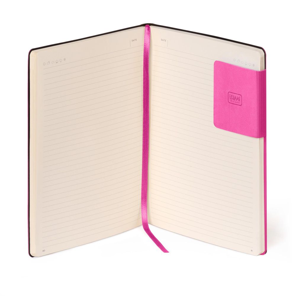 Notesbog, My Notebook, Large, Linjeret, Bougainvillea (MYNOT0241) - 5