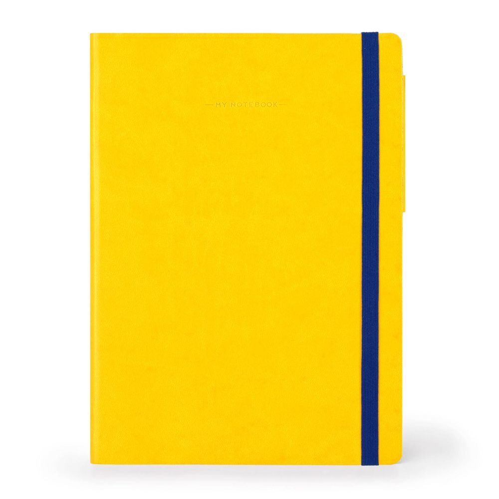 Anteckningsbok, My Notebook, Large, Linjerad, Yellow Fresia (MYNOT0243)