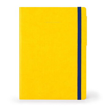 Anteckningsbok, My Notebook, Large, Linjerad, Yellow Fresia (MYNOT0243)