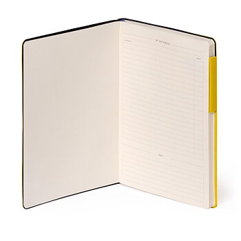 Anteckningsbok, My Notebook, Large, Linjerad, Yellow Fresia (MYNOT0243)