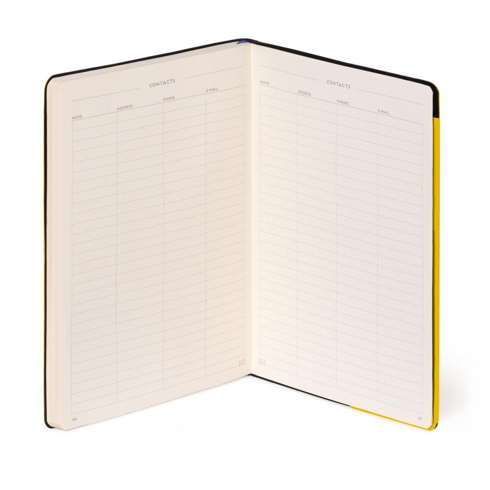 Anteckningsbok, My Notebook, Large, Linjerad, Yellow Fresia (MYNOT0243) - 6