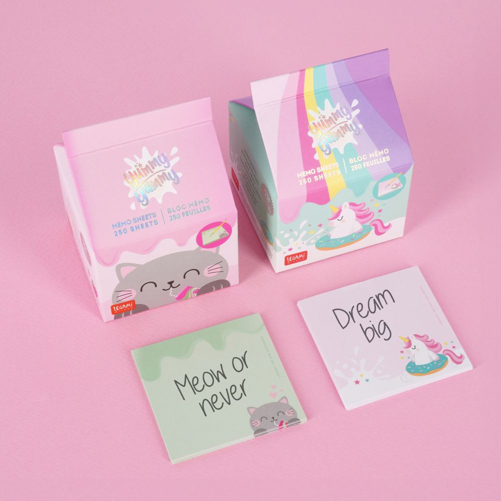 Memo Sheets, Yummy Yummy, Unicorn (MID0001) - 4