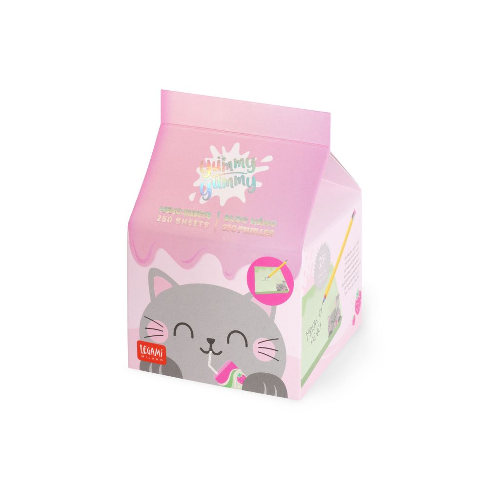 Memo Sheets, Yummy Yummy, Kitty (MID0002)