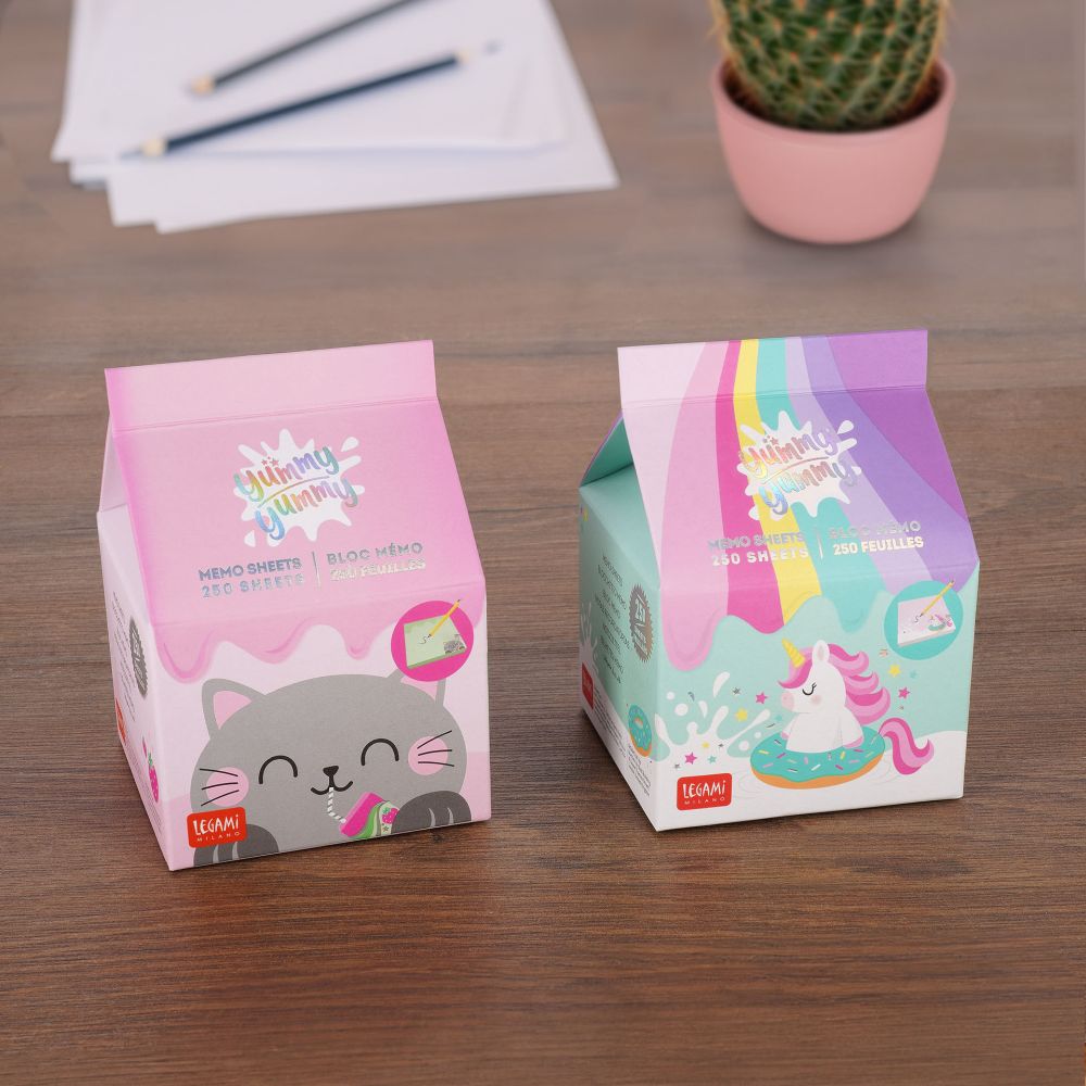 Memo Sheets, Yummy Yummy, Kitty (MID0002) - 4