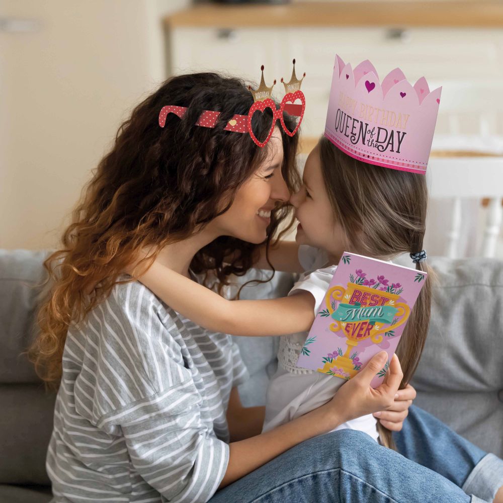 Party Greeting card, Queen Crown (BG0644) - 2