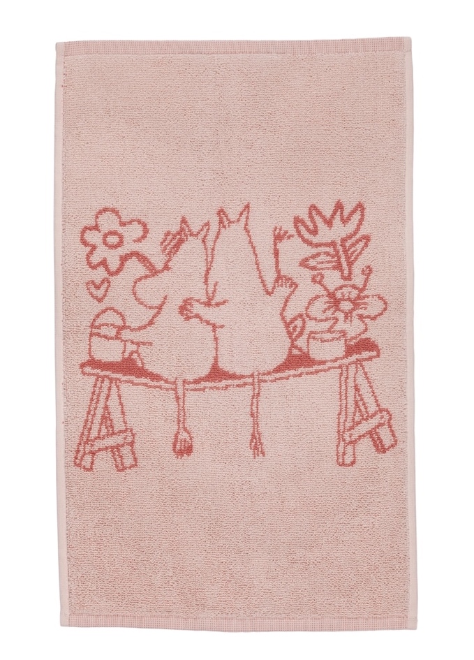 Mumin Handduk 30x50 cm - Kärlek 