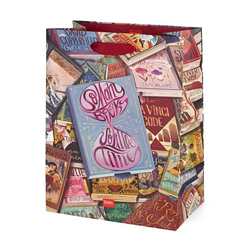 Presentpåse Medium,  Book lover (GB0654)