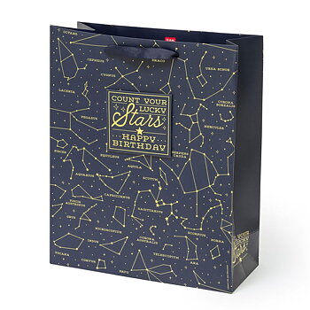 Presentpåse Large, Stars (GB0604)