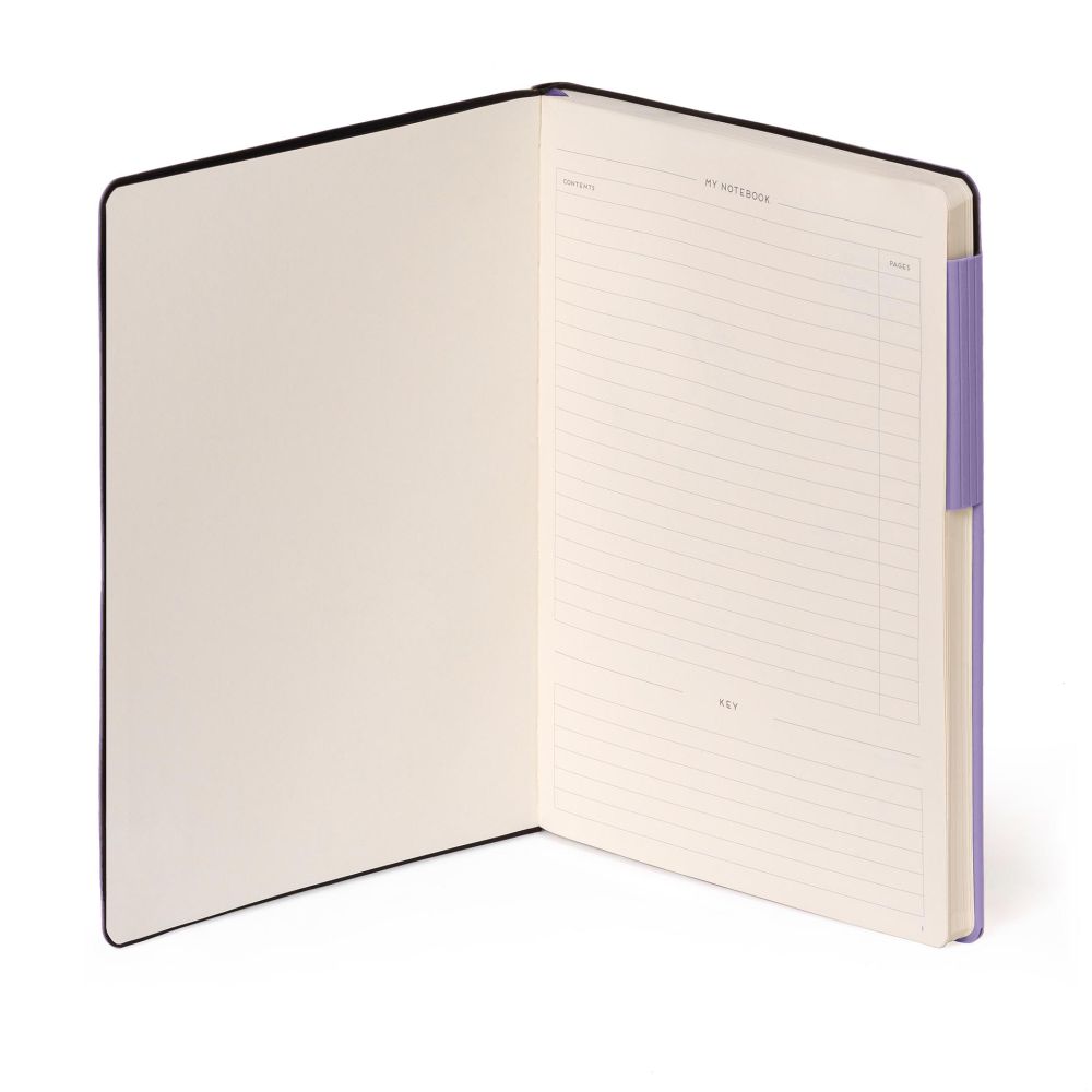 Anteckningsbok, My Notebook, Large, Blank, Lavender (MYNOT0247) - 2