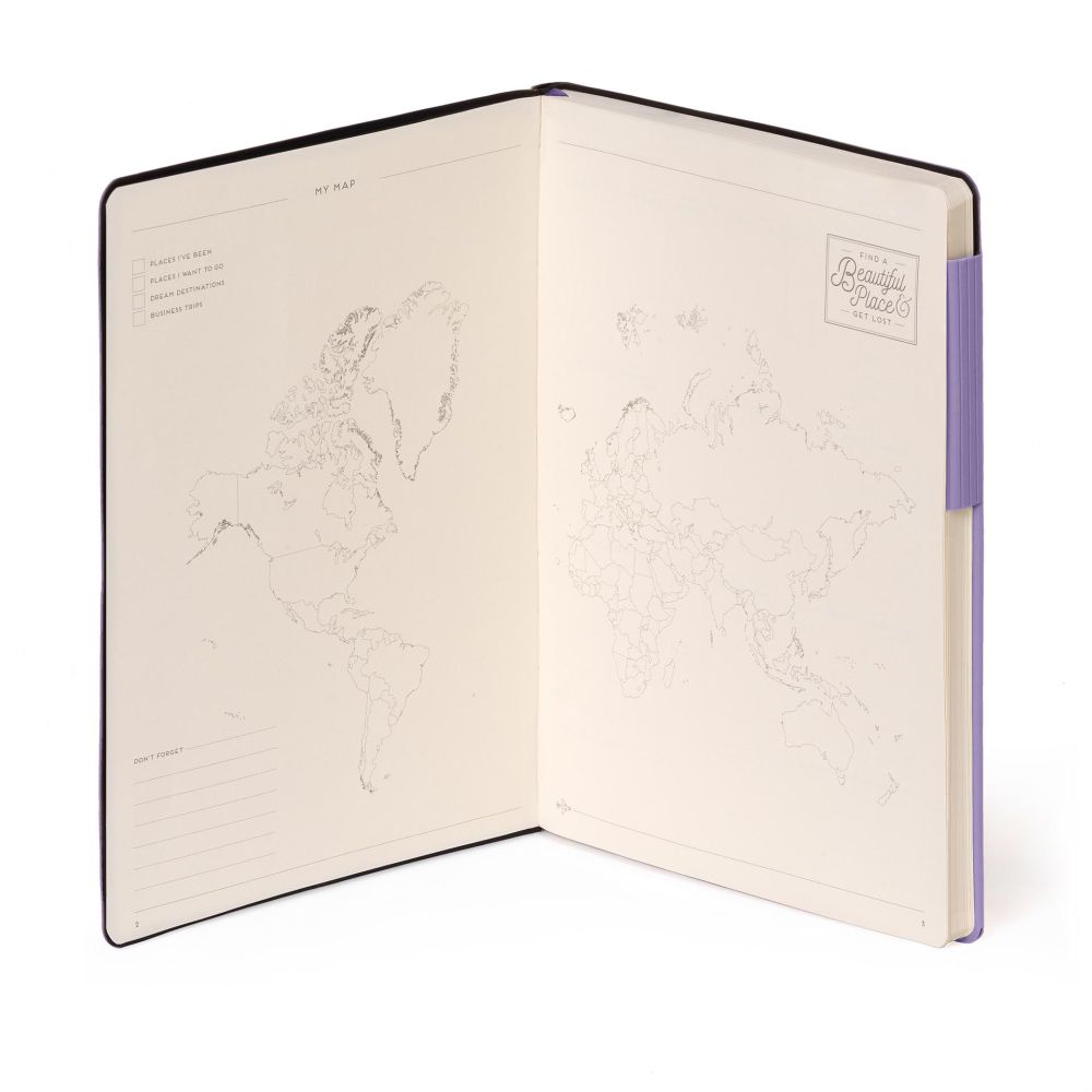 Anteckningsbok, My Notebook, Large, Blank, Lavender (MYNOT0247) - 3