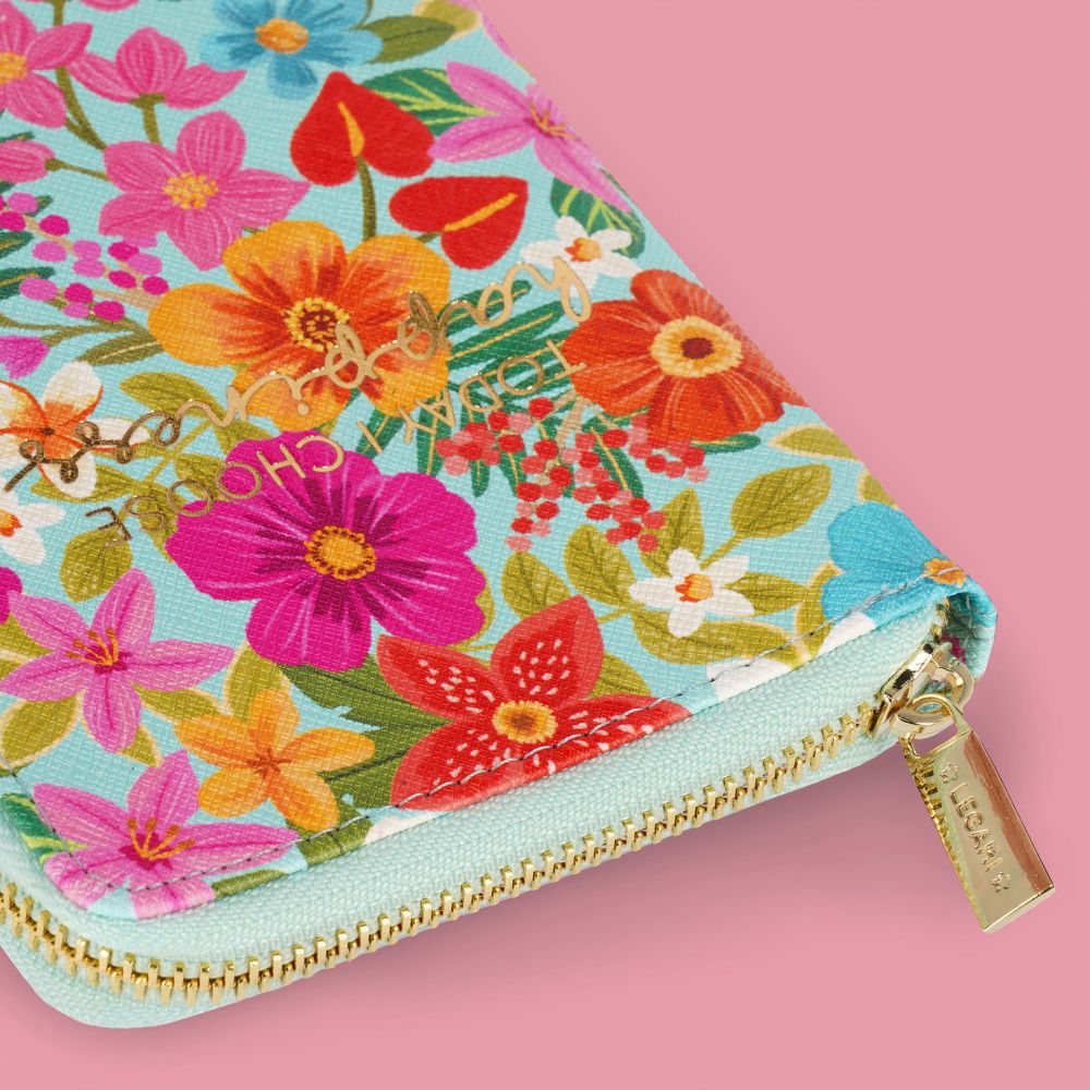Etui til rejsedokumenter og kreditkort,  Flowers - 5