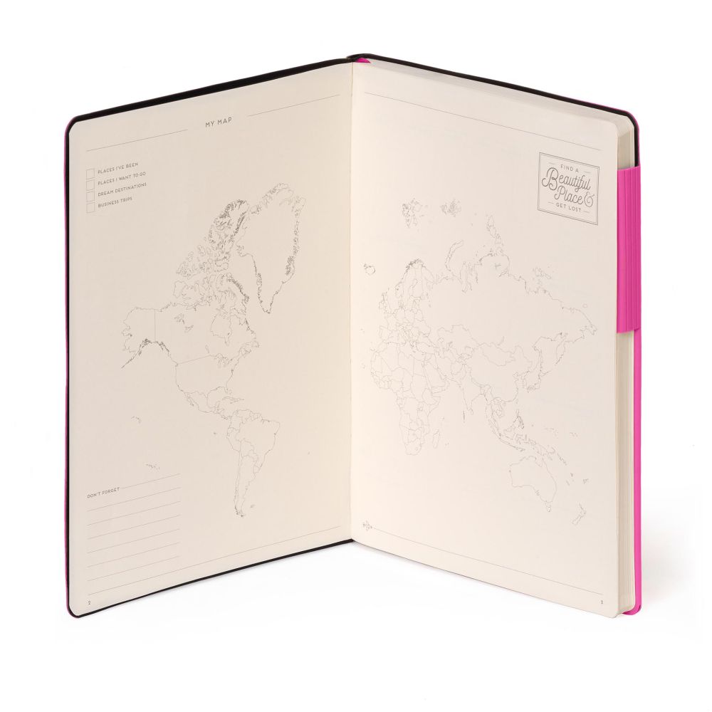 Anteckningsbok, My Notebook, Large, Blank, Bougainvillea (MYNOT0248) - 3