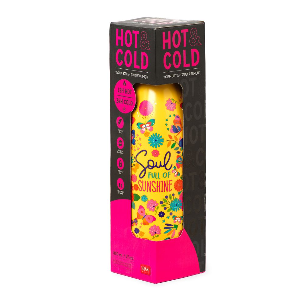 Hot&Cold, Vakuumflaska, Butterfly (800 ml)