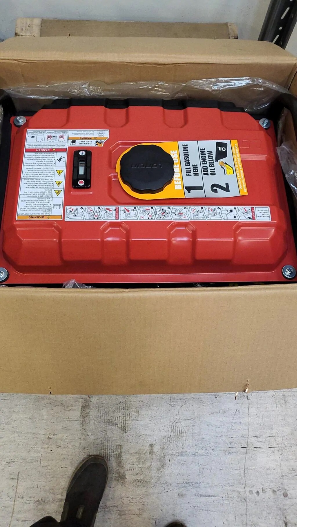 Bränsletank komplett till elverk Loncin LC3000A