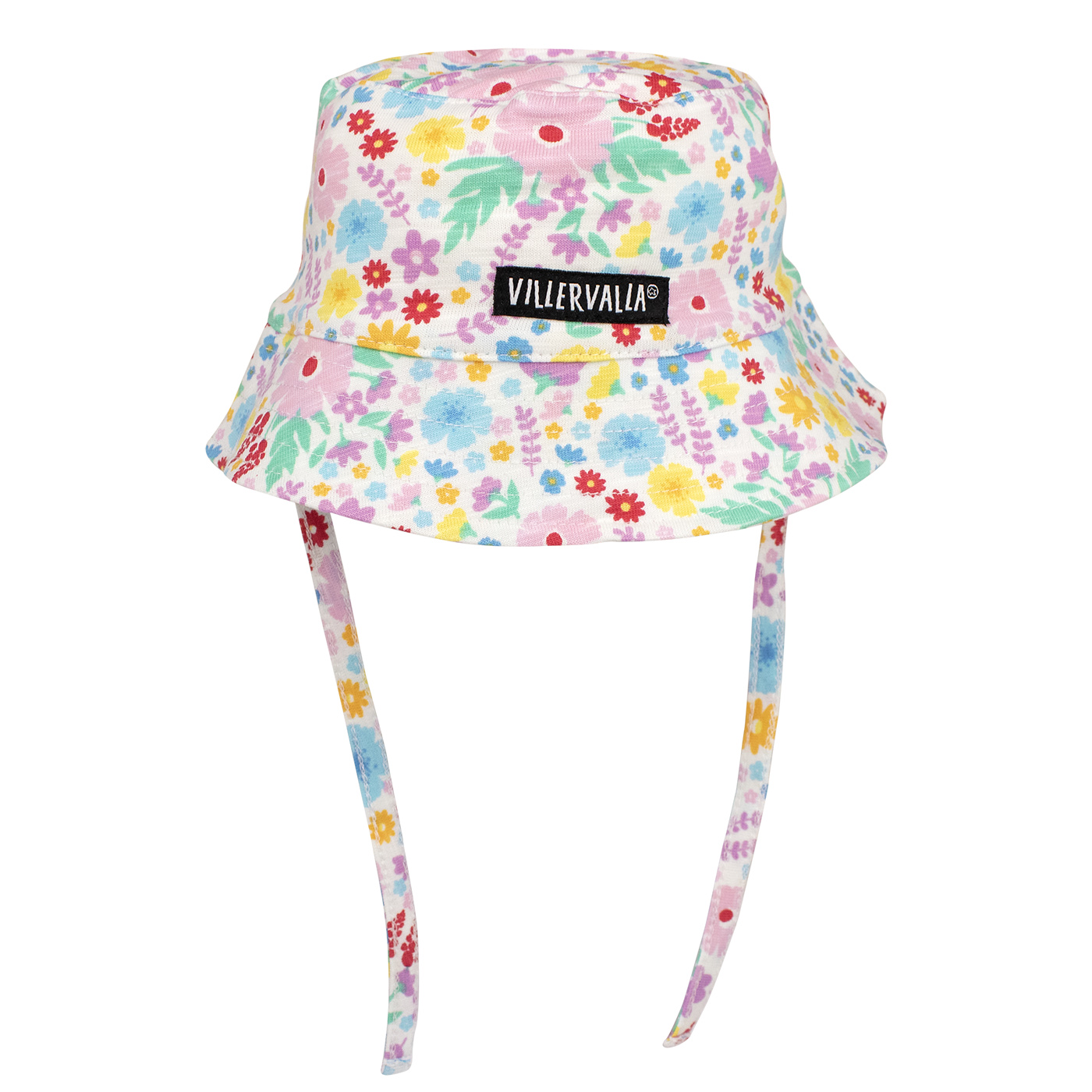 sun hat with strings MEADOW FLOWERS