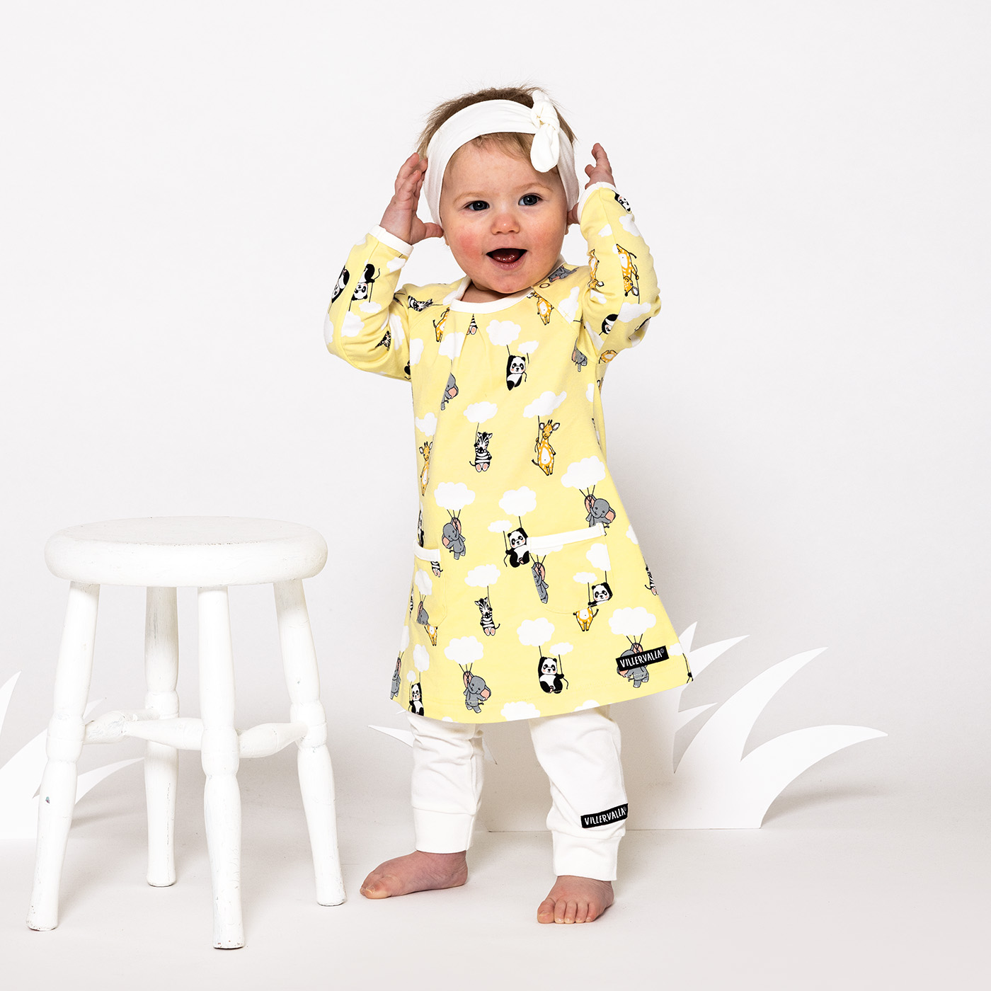 dress NEWBORN CLOUD LGT LEMON