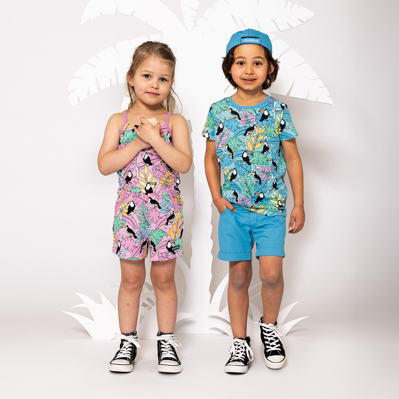 jumpsuit TOUCAN FLAMINGO - 2