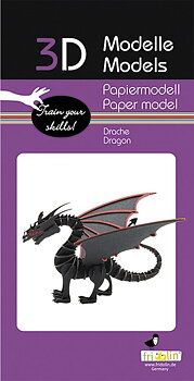 3D-pappersmodell, Drake