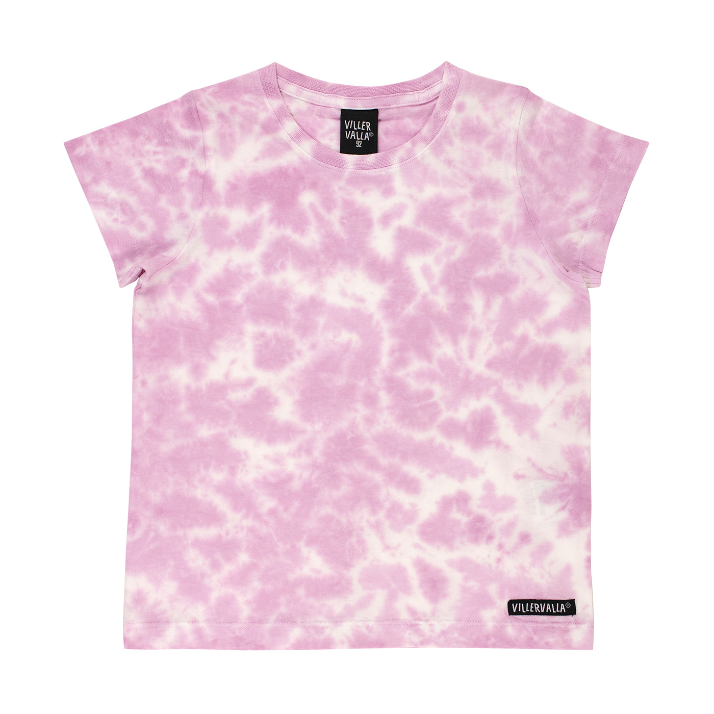 t-shirt TIE-DYE RASPBERRY