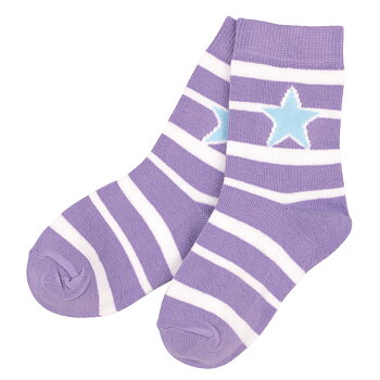 strumpor STRIPES LAVENDER