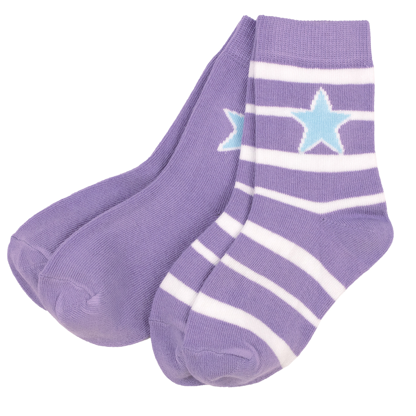 socks set STRIPES LAVENDER