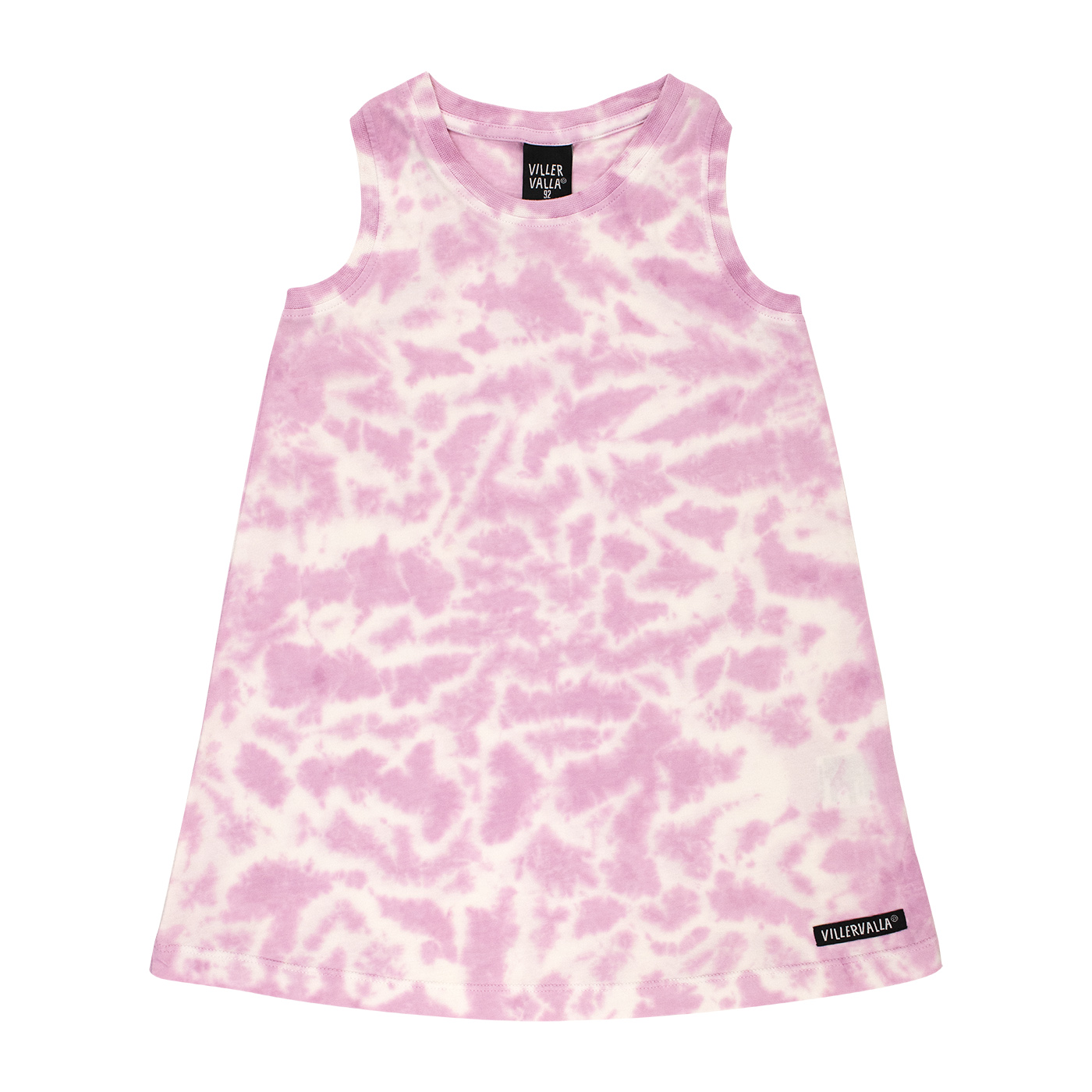 dress TIE-DYE RASPBERRY