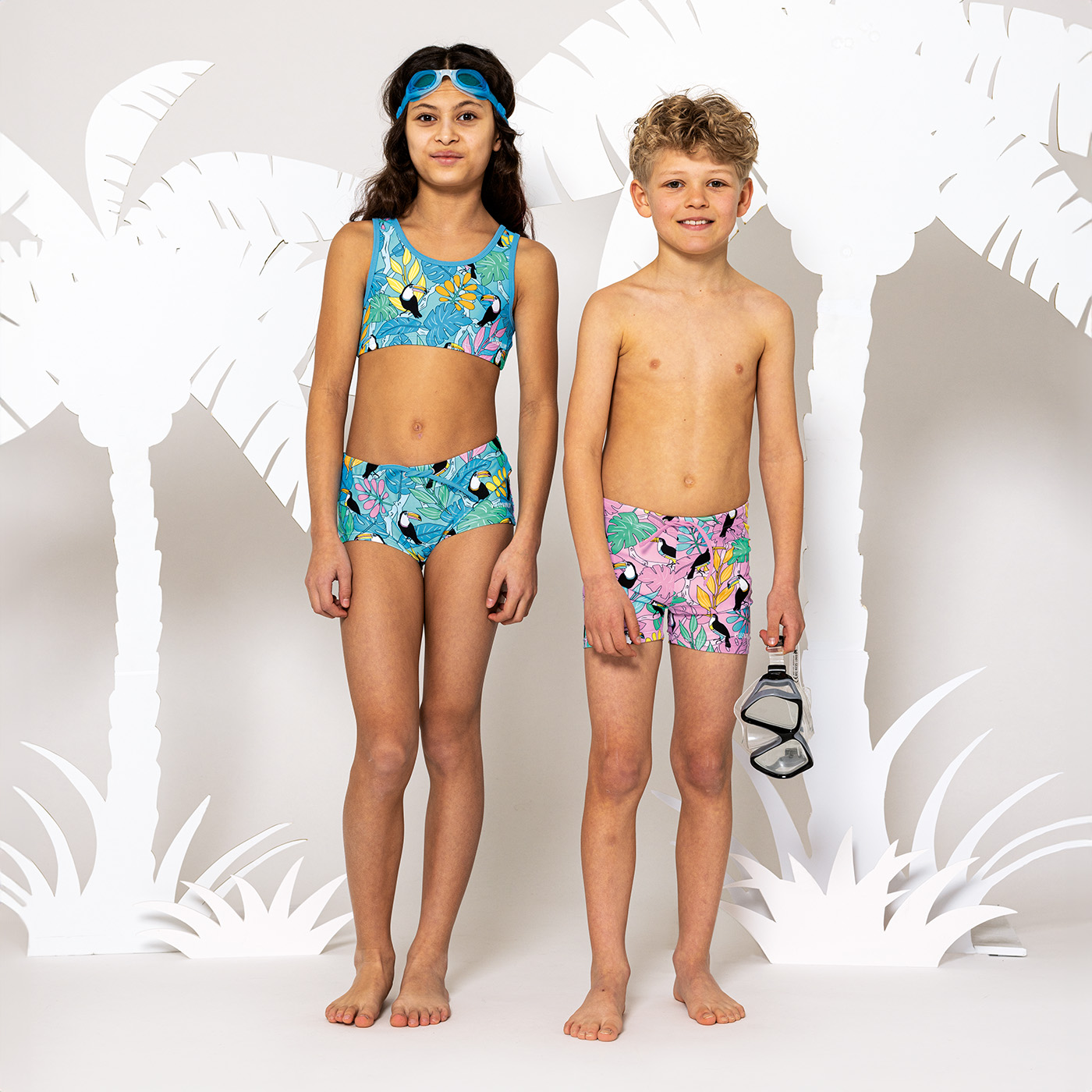 swim shorts TOUCAN FLAMINGO - 2