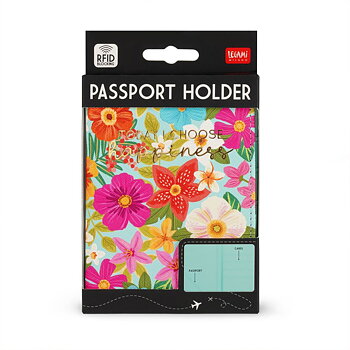 Etui til pas og kreditkort, Flowers