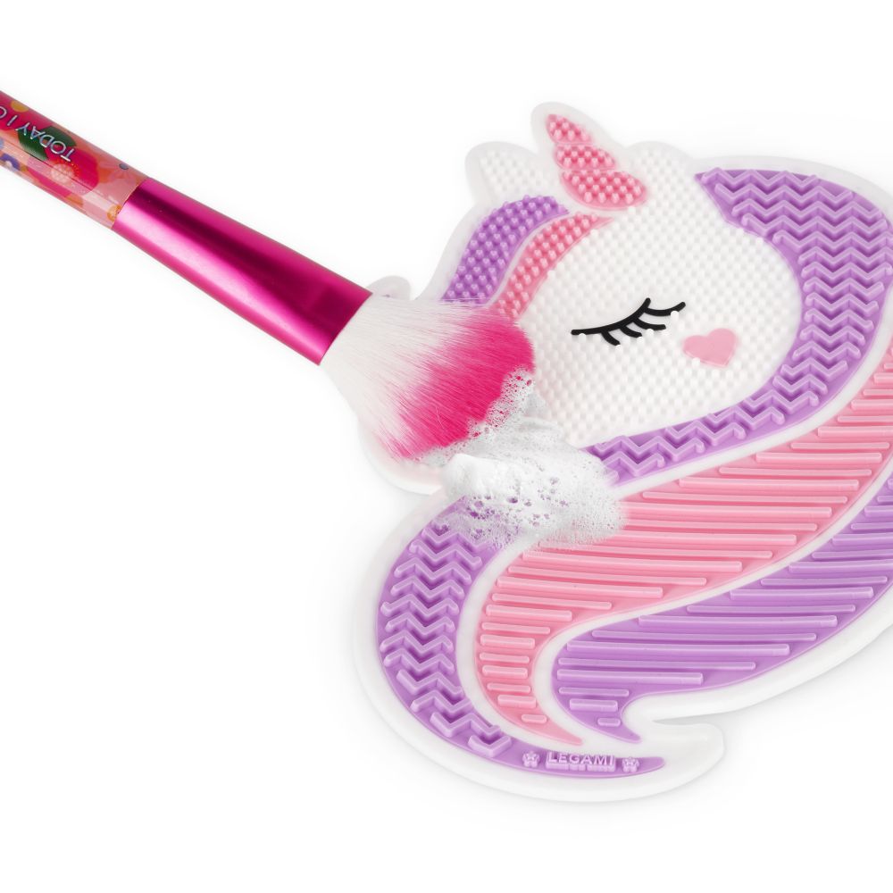 Rengöringsdyna för makeup-borstar, Unicorn