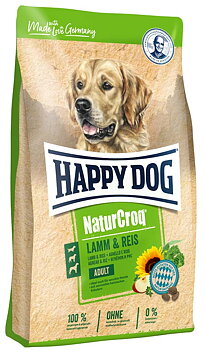 Happy Dog NaturCroq, lamm & ris, 11 kg