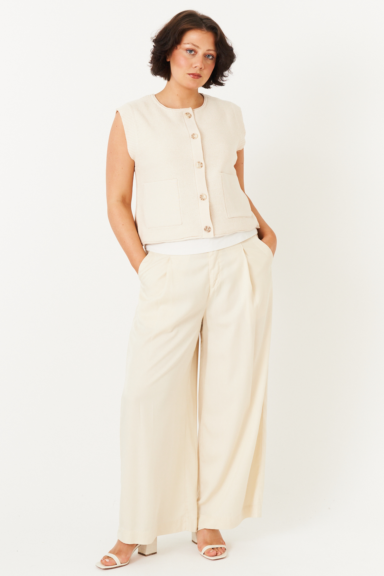 Tonja trouser  vanilla - 4