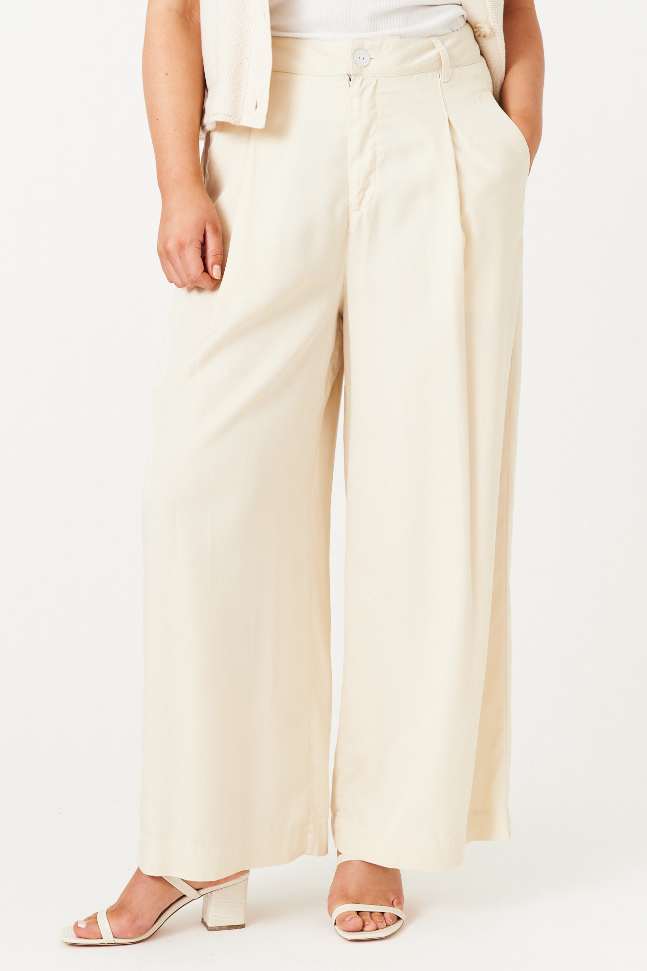 Tonja trouser  vanilla - 2