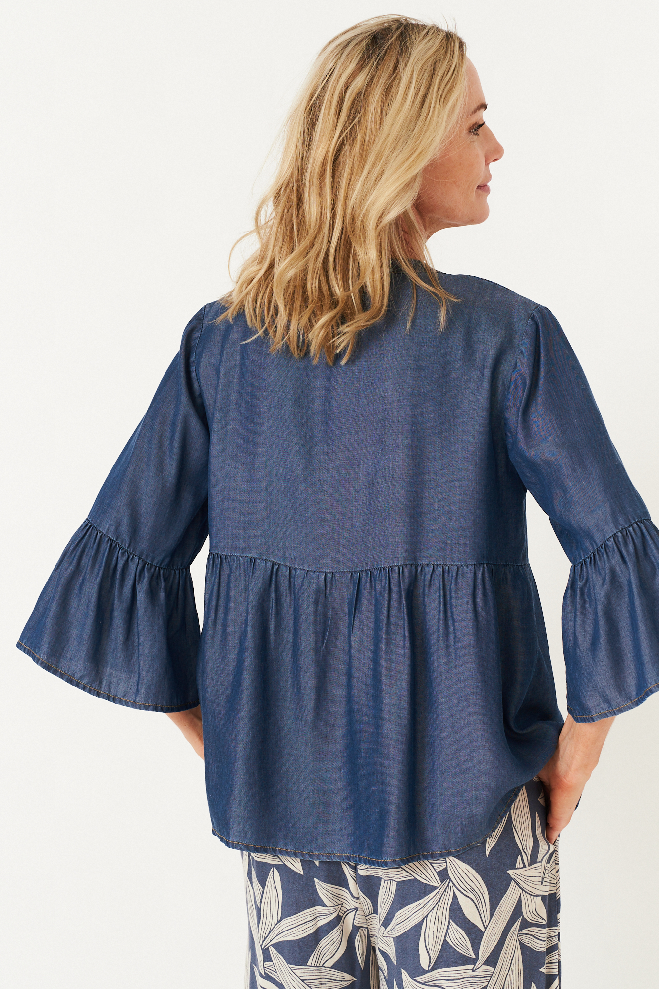 Tinja shirt  dk. denim - 5
