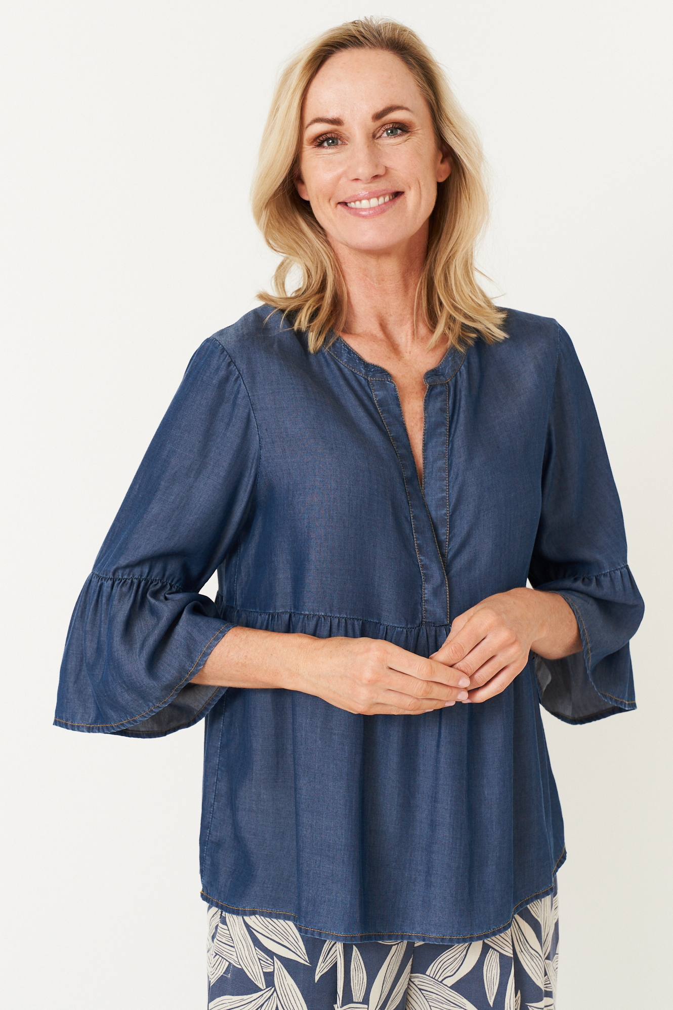 Tinja shirt  dk. denim
