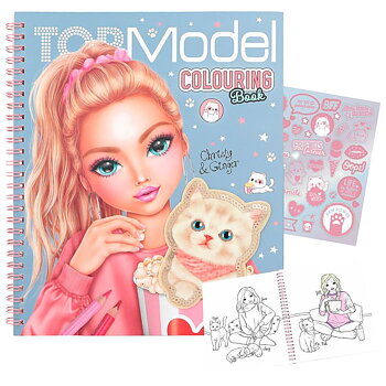 TOPModel Målarbok Cutie Star