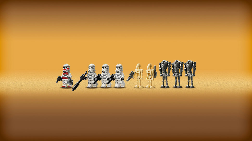 75372 LEGO® Star Wars™ Clone Trooper™ & Battle Droid™  Battle Pack