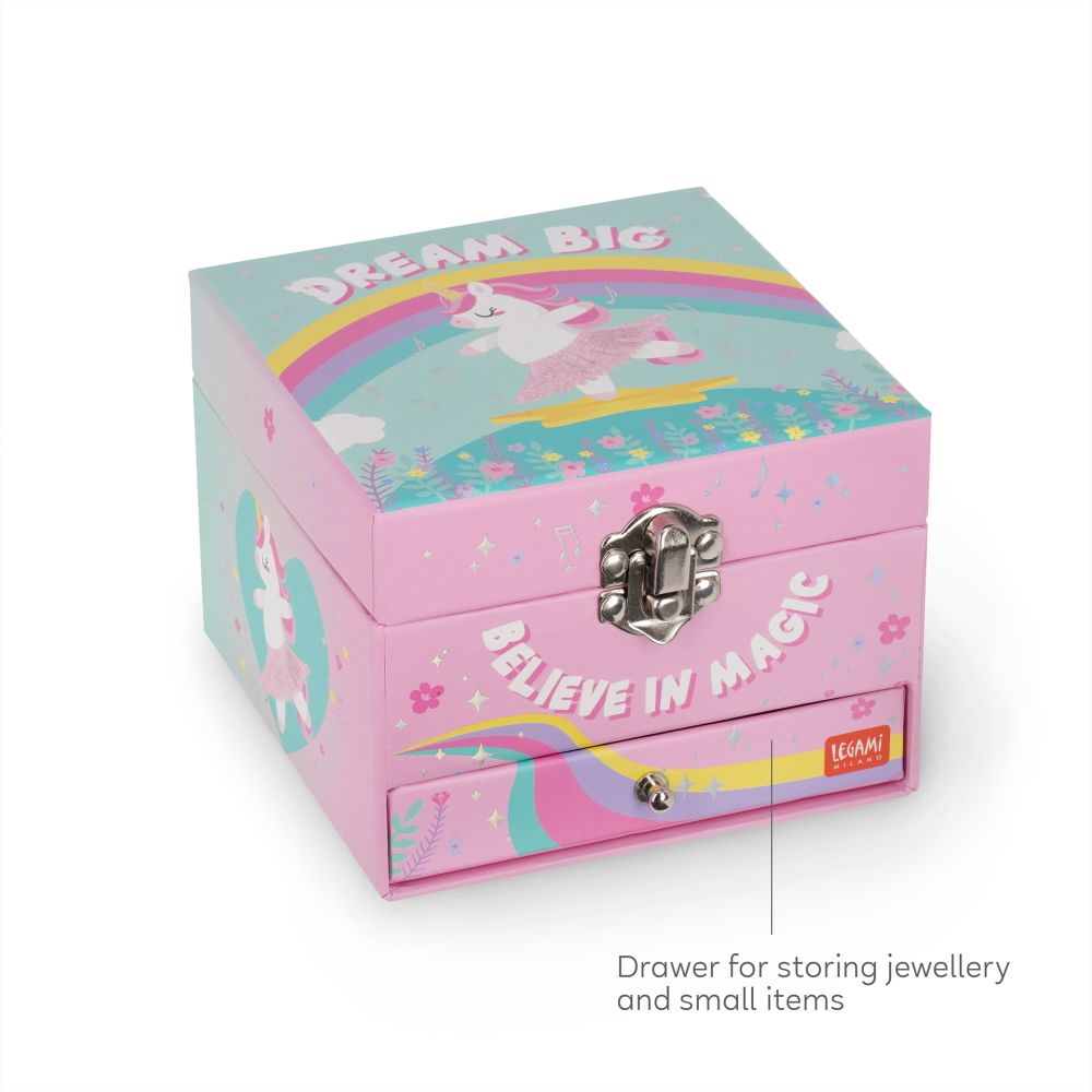 Musical jewellery Box, Unicorn - 2