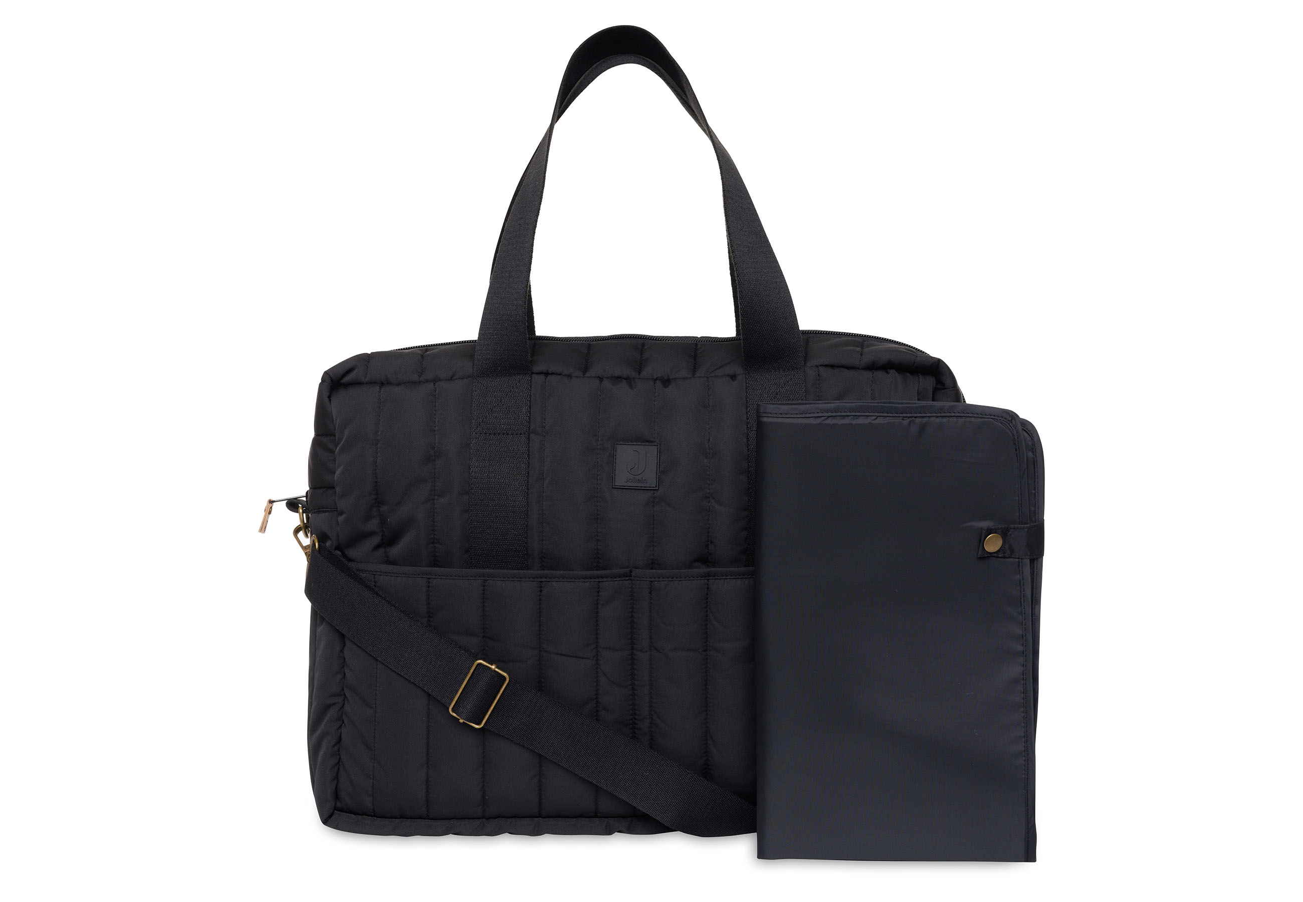 Jollein skötväska 42x30x13cm Black - 5