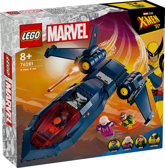 LEGO 76281 X-Men X-Jet Marvel