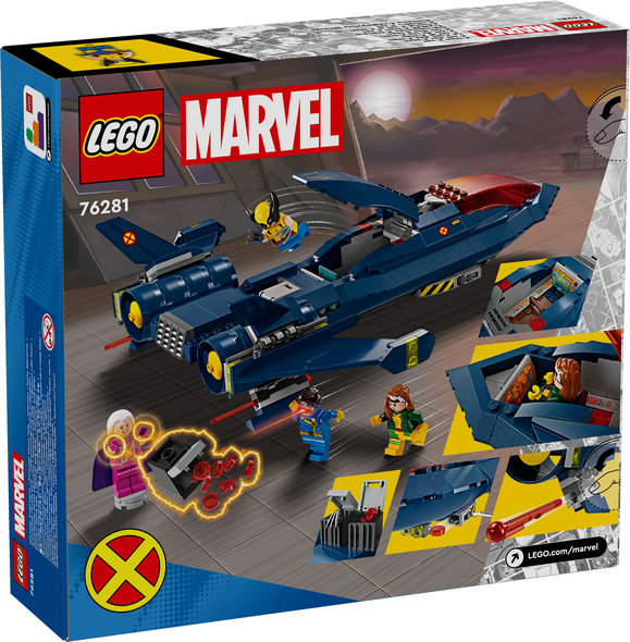 LEGO 76281 X-Men X-Jet Marvel - 2