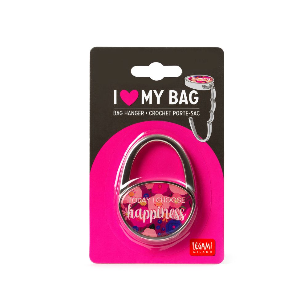 I love my bag, väskkrok - Flowers