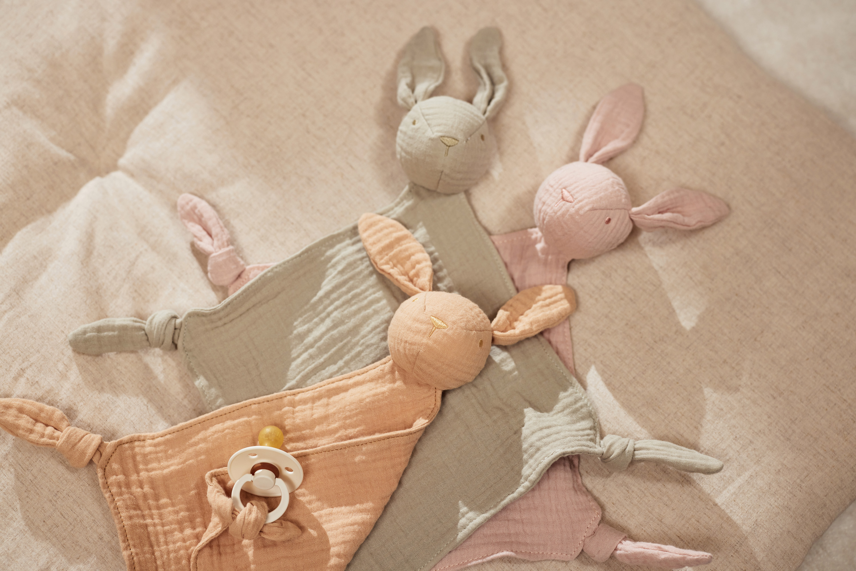 Jollein Snutte Bunny ears Olive Green - 4