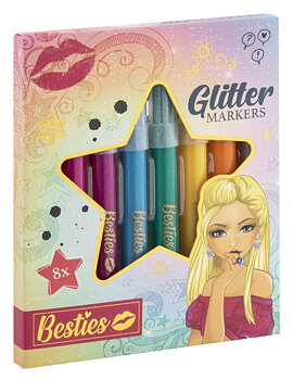 Glitterpennor Besties