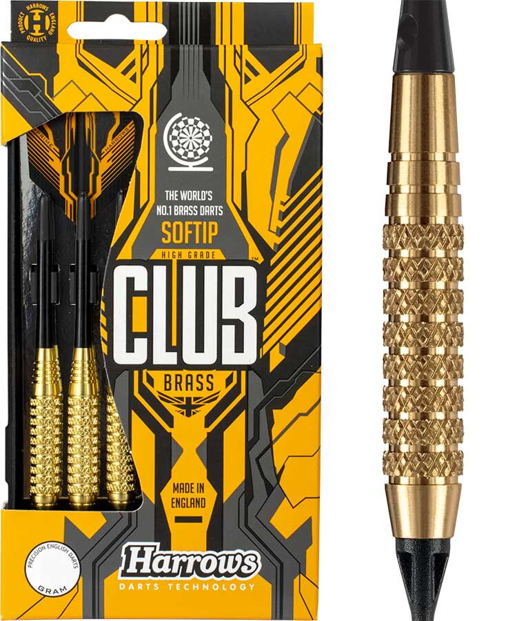 Harrows Dart Soft Club Brass 18gram