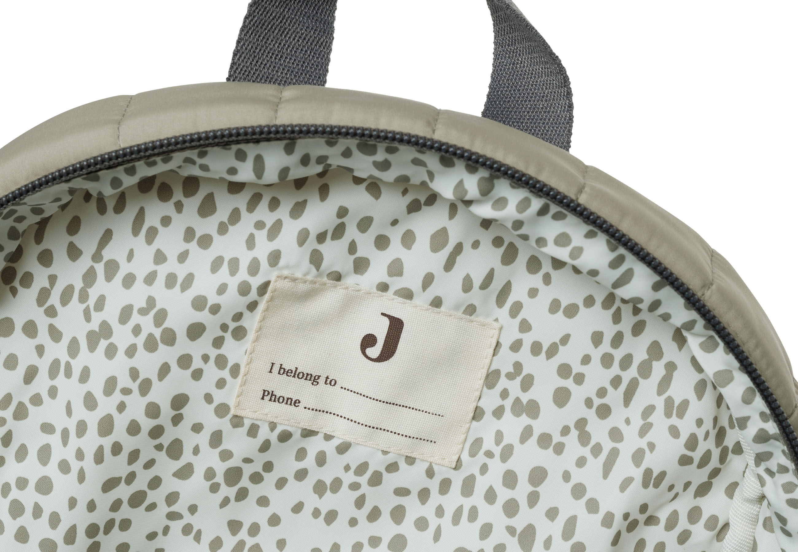 Jollein Ryggsäck Puffed Olive Green  - 5