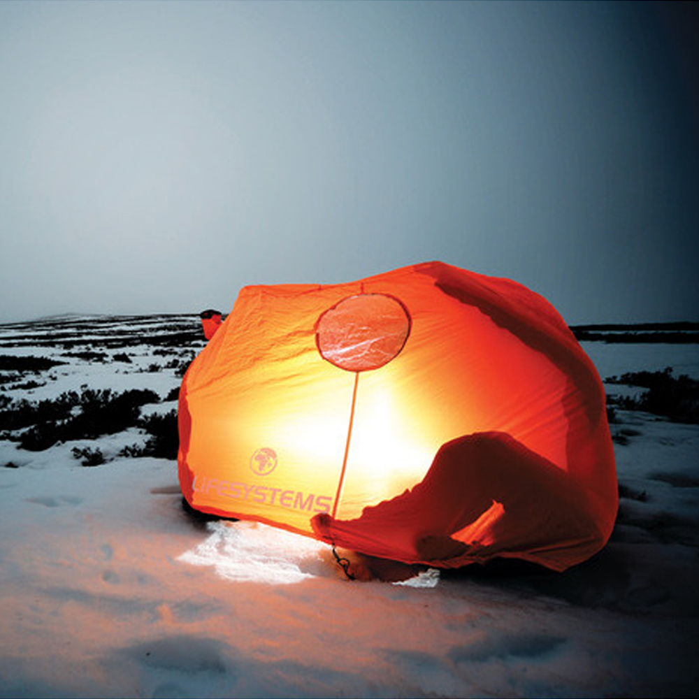 Överlevnadsskydd för 2 pers - LIFESYSTEMS Survival Shelter 2 - 3
