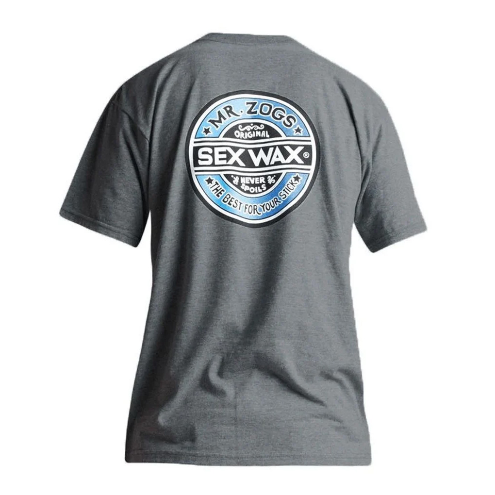 Sex Wax t-shirt grå fade - 4