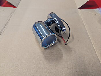 Läslampa LED - Krom