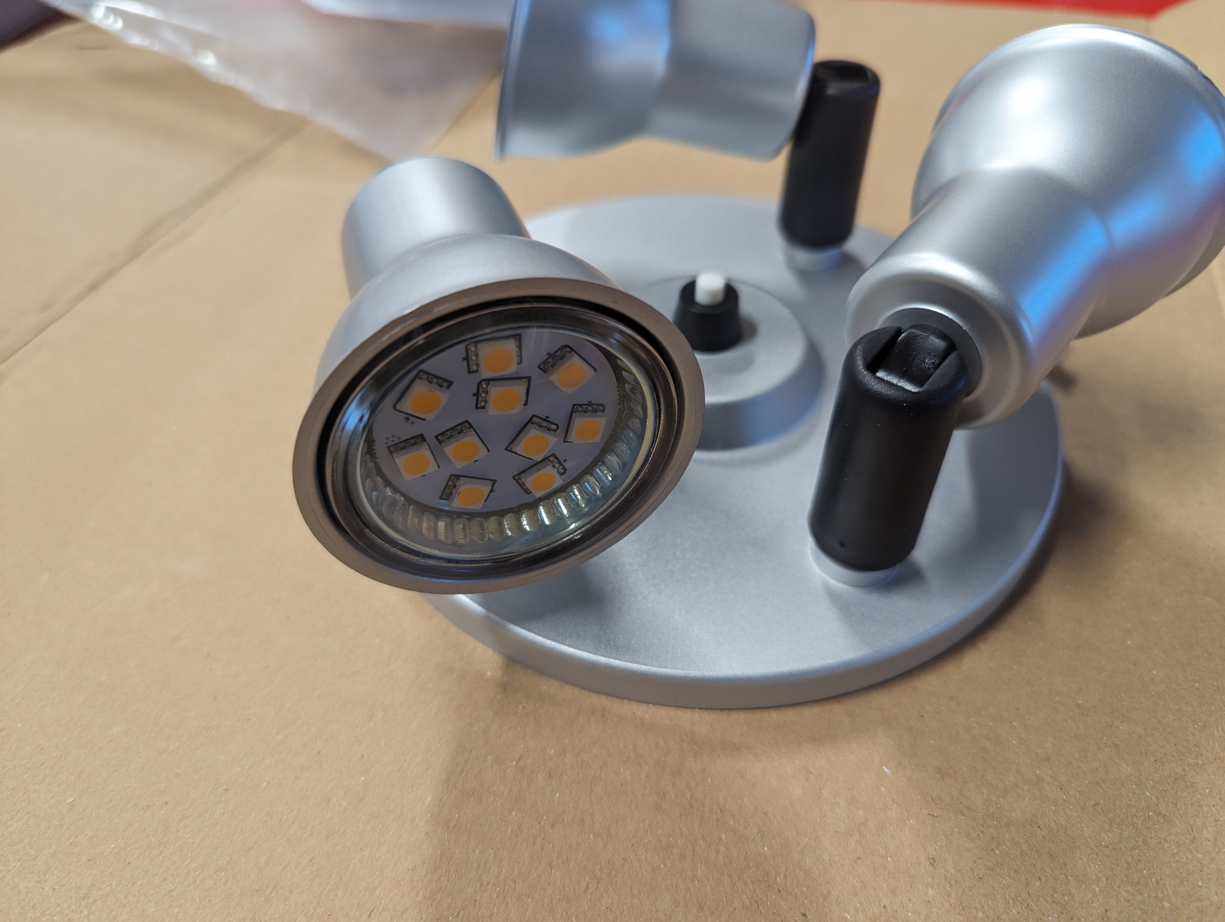 Ceiling lamp silver - 2